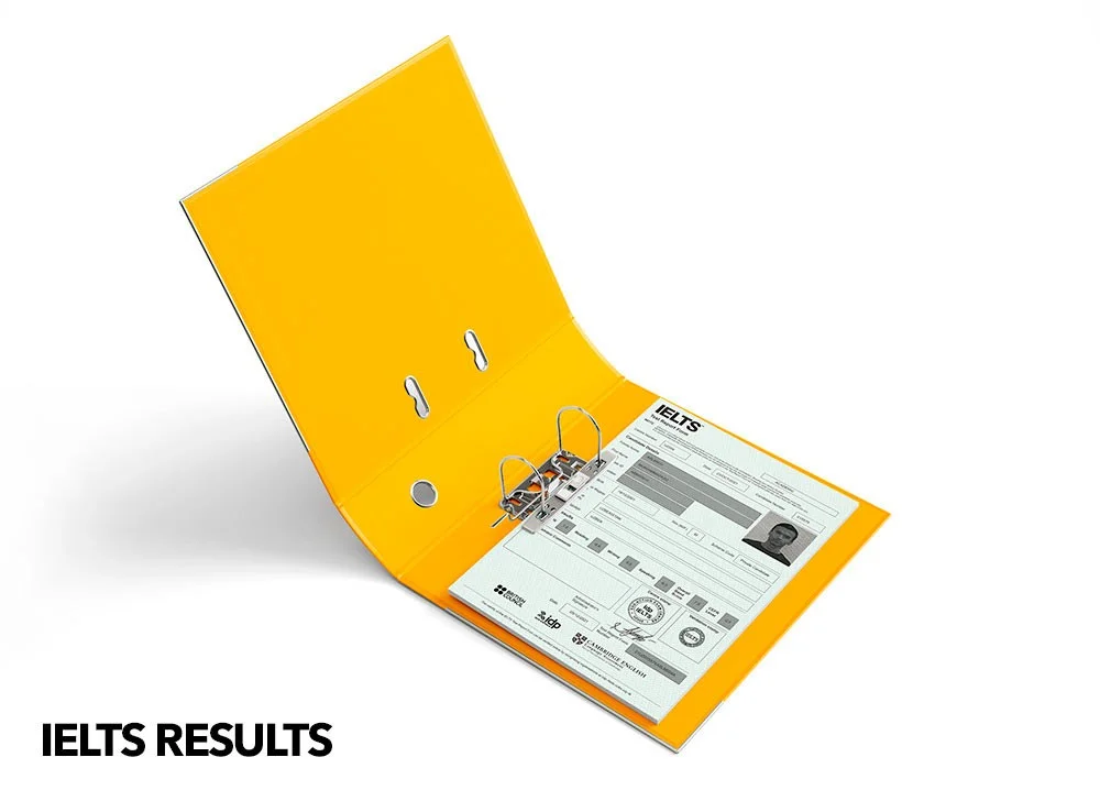 IELTS result